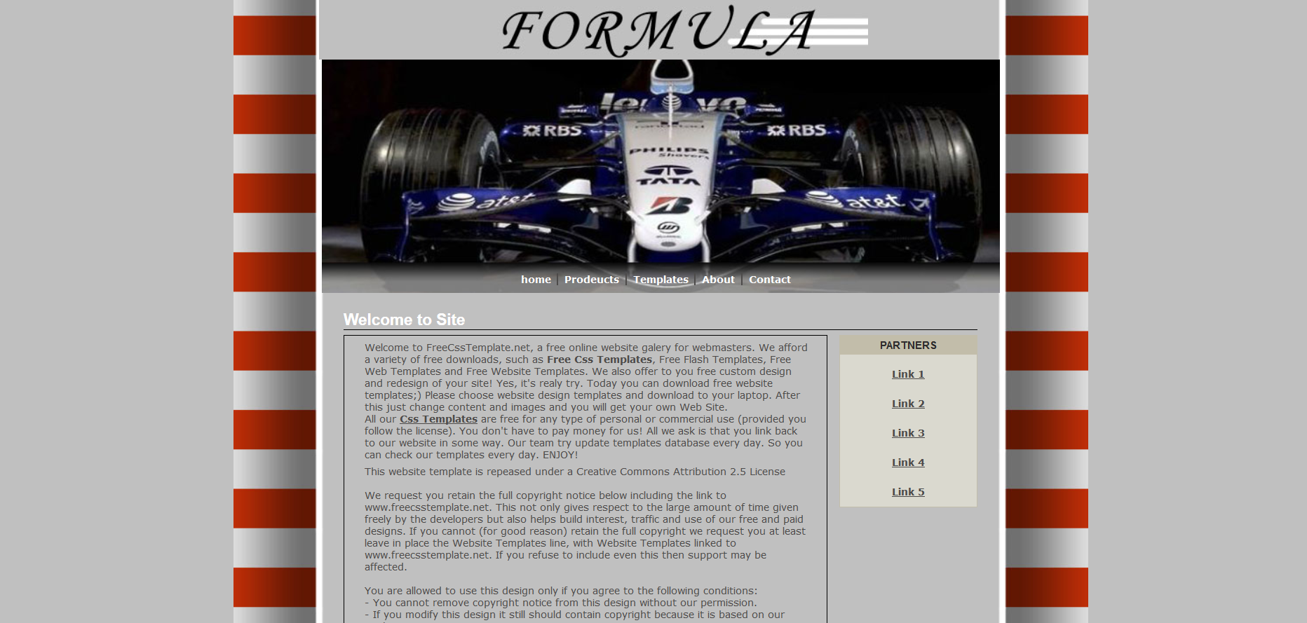 Шаблон сайта Авто №241