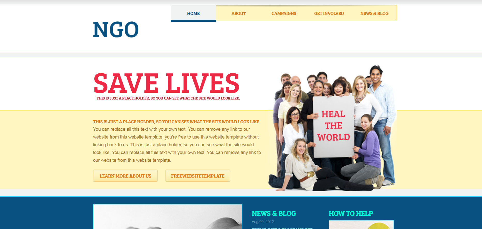 Шаблон сайта Семья №663